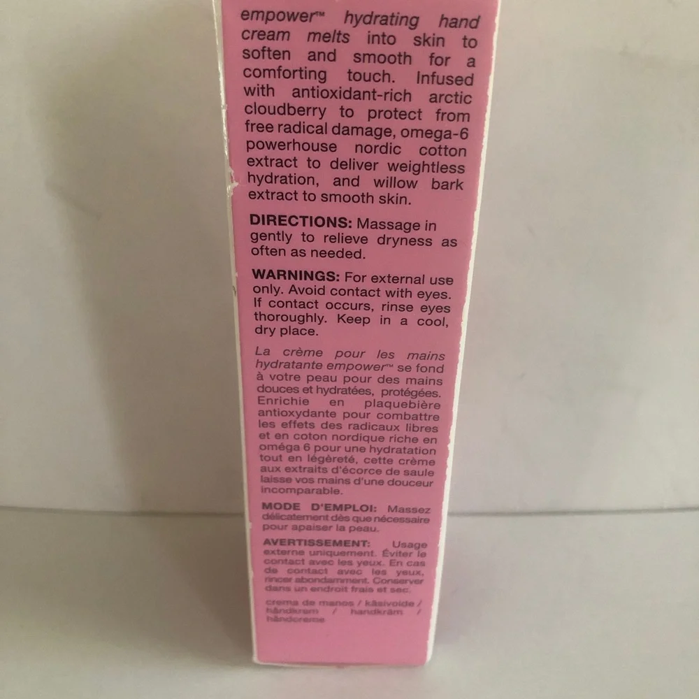 OLE HENRIKSEN Empower Hydrating Hand Cream Lotion 2oz $39 NIB